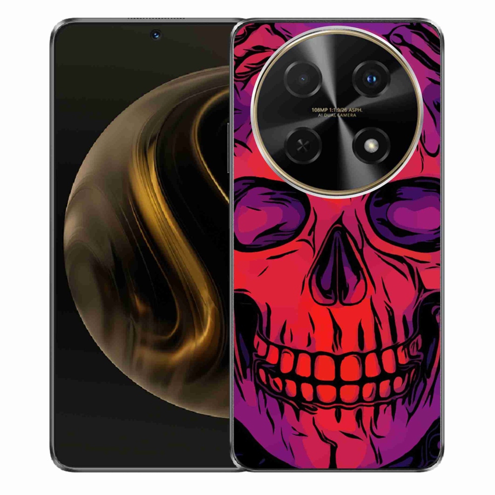 Gelový obal mmCase na Huawei Nova 12i - lebka