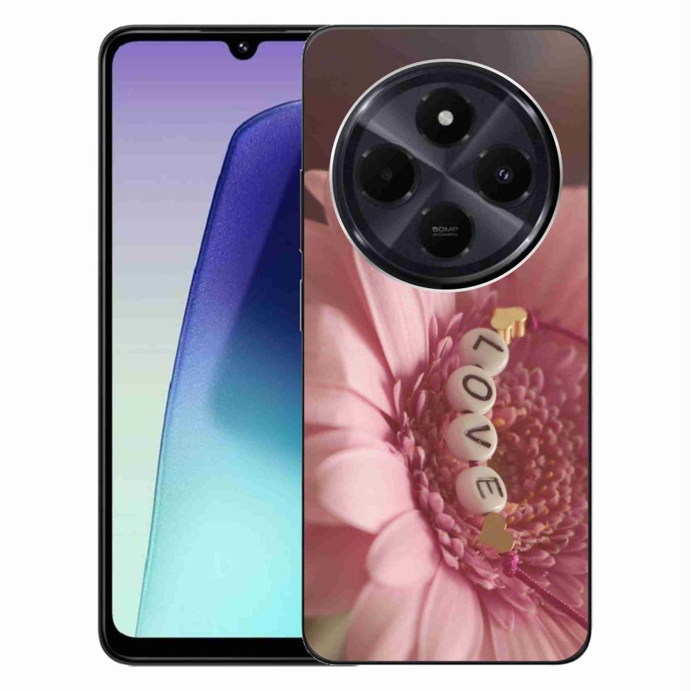 Gelový kryt mmCase na Xiaomi Redmi 14C/Poco C75 - přívěsek love