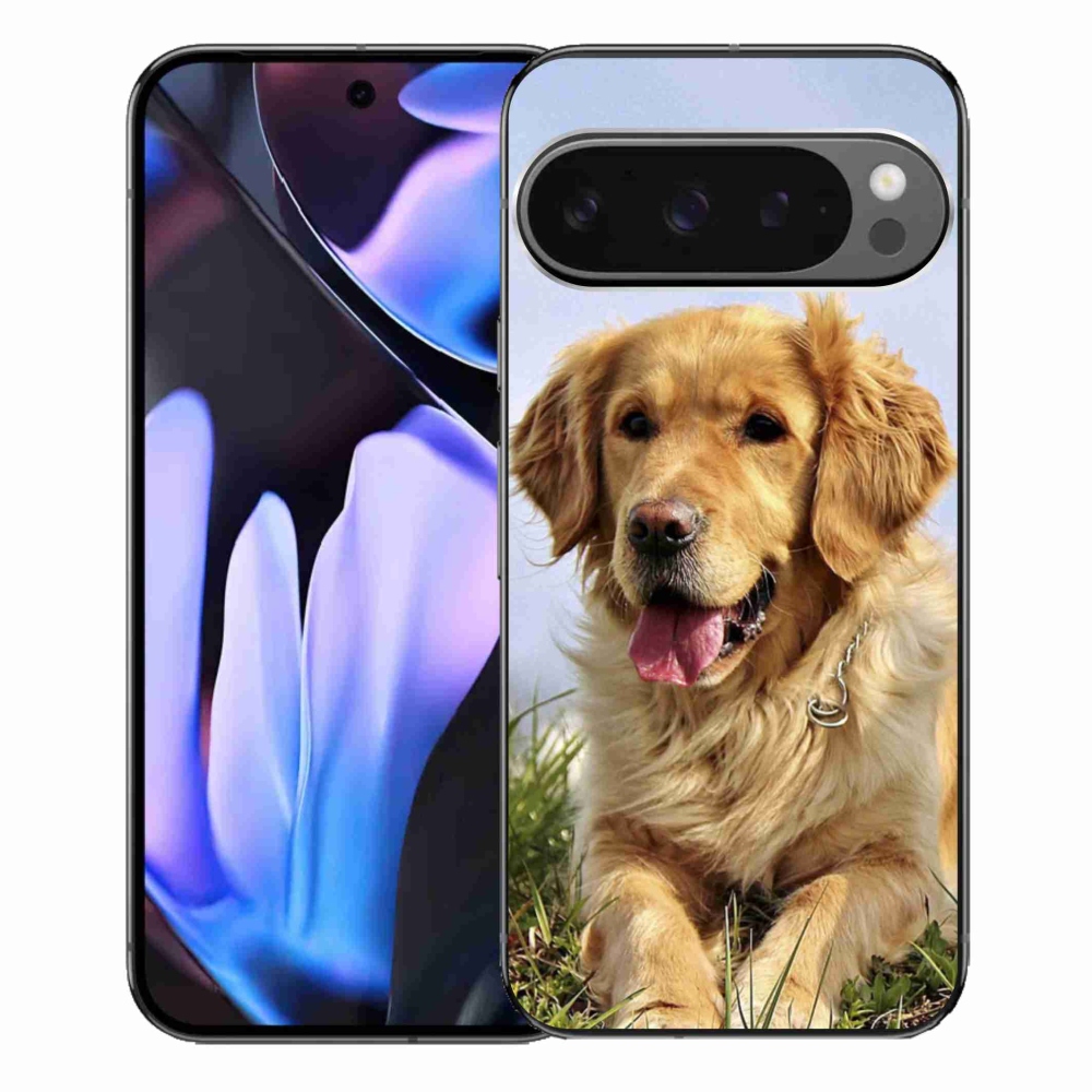 Gelový obal mmCase na Google Pixel 9 Pro XL - zlatý retrívr