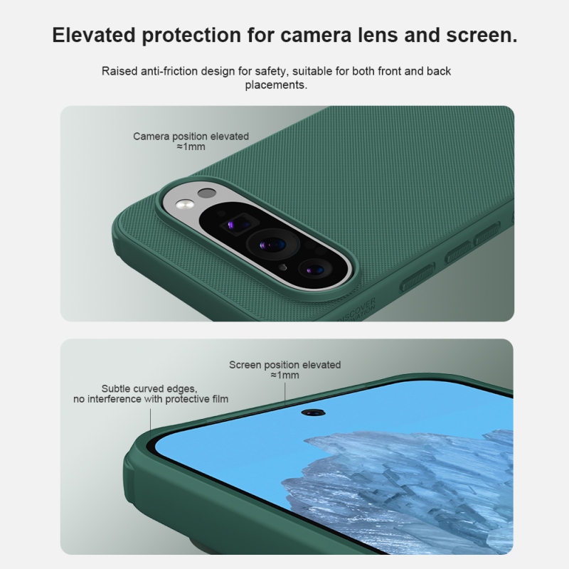 Nillkin Super Frosted PRO Zadní Kryt pro Google Pixel 9/9 Pro Black