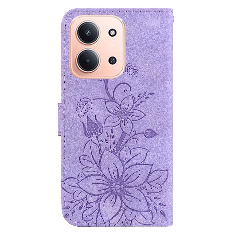 Lily knížkové pouzdro na Xiaomi Redmi 15C 4G/5G (173mm) - fialové