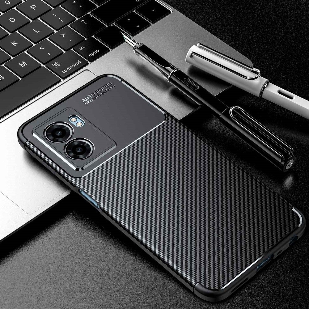 Fiber odolný gelový obal na Realme Narzo 50 - černý