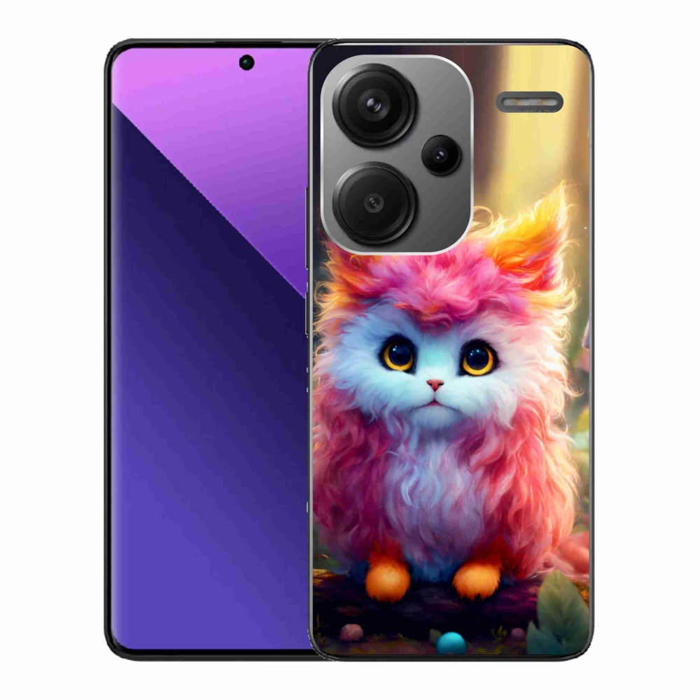 Gelový kryt mmCase na Xiaomi Redmi Note 13 Pro+ 5G - roztomilé kotě 5