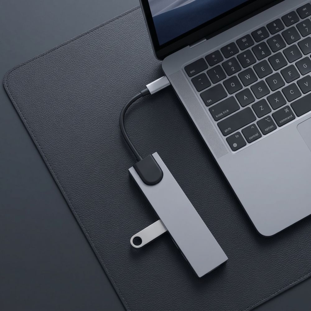 Tech-Protect HB09 USB-C adaptér 8v1 s HDMI, USB, RJ45 a čtečkou karet