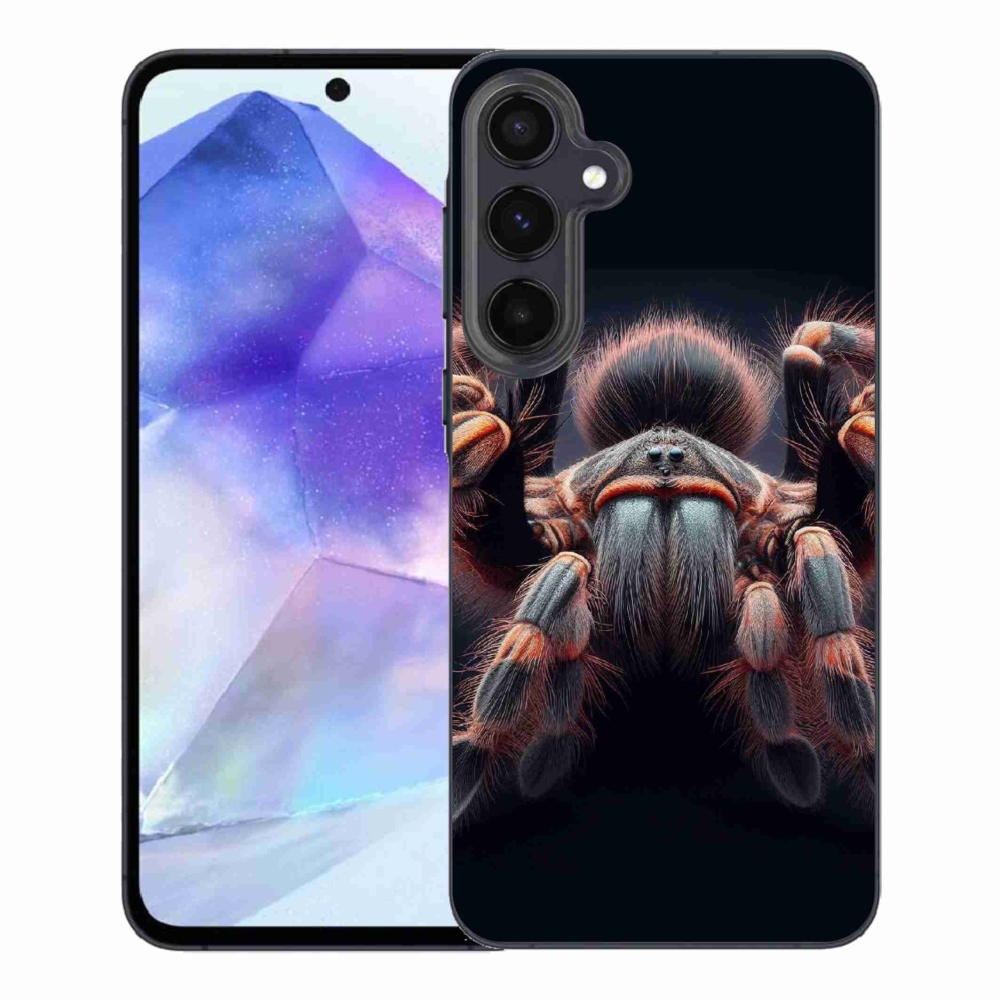 Gelový kryt mmCase na Samsung Galaxy A55 5G - tarantule