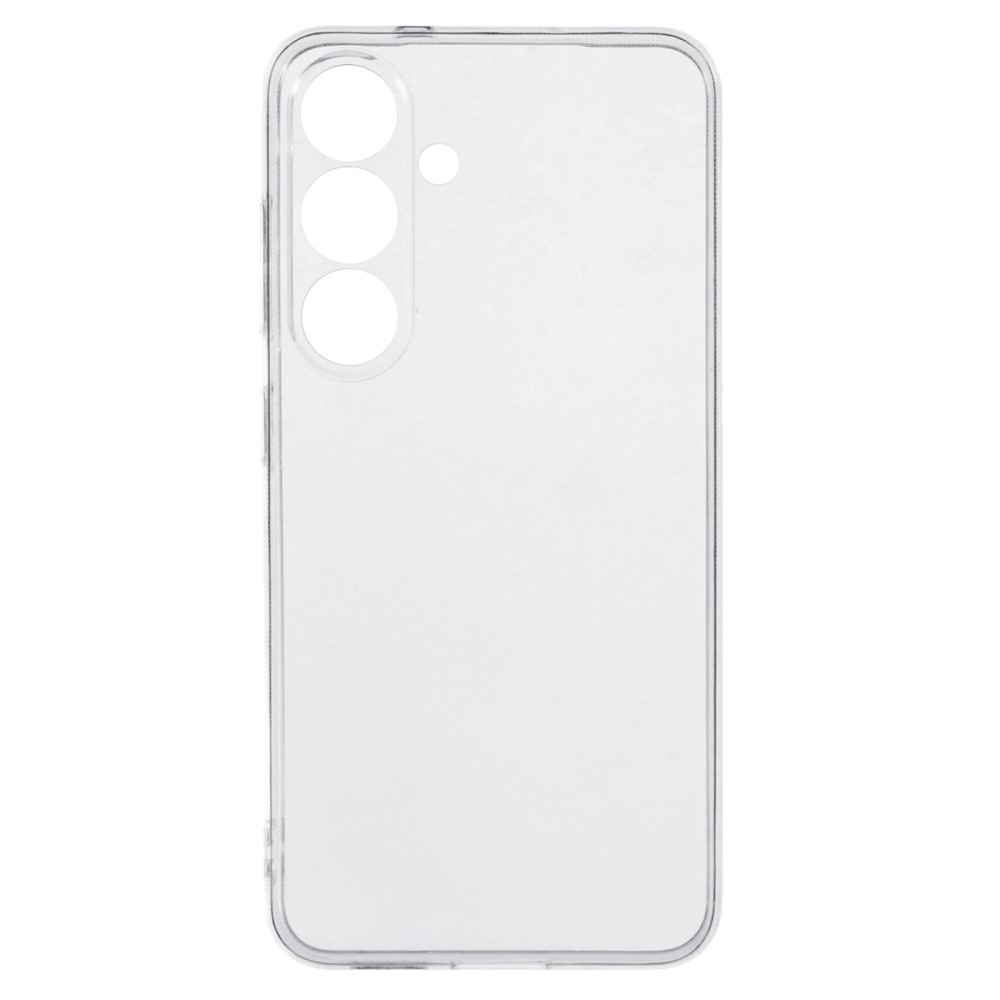 Průhledný gelový obal na mobil Samsung Galaxy S25+ - průhledný