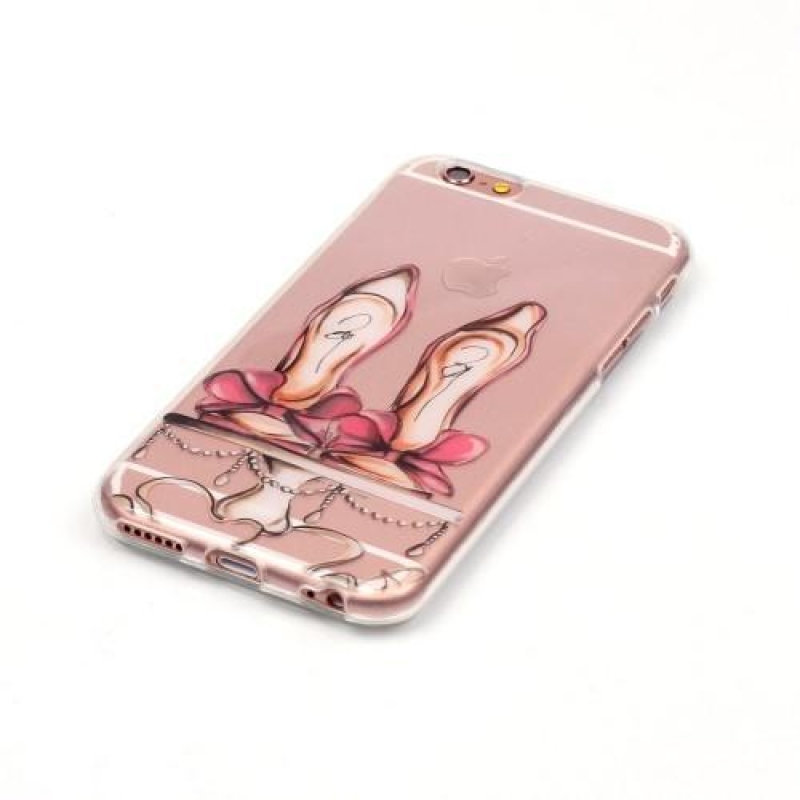 Lucky gelový obal na iPhone 6 a iPhone 6s - střevíčky