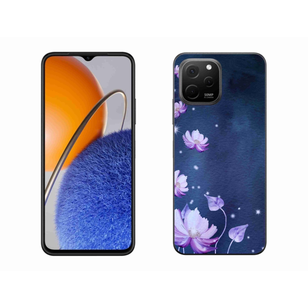 Gelový obal mmCase na Huawei Nova Y61 - padající květy