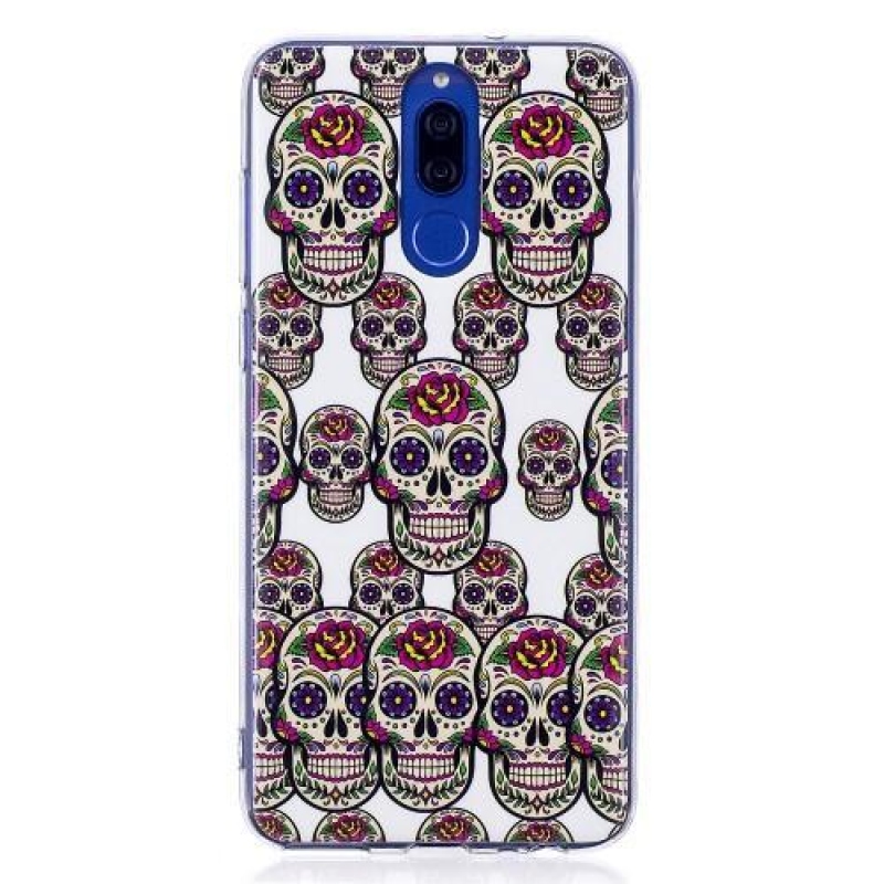 Lumin gelový obal na Huawei Mate 10 Lite - lebky
