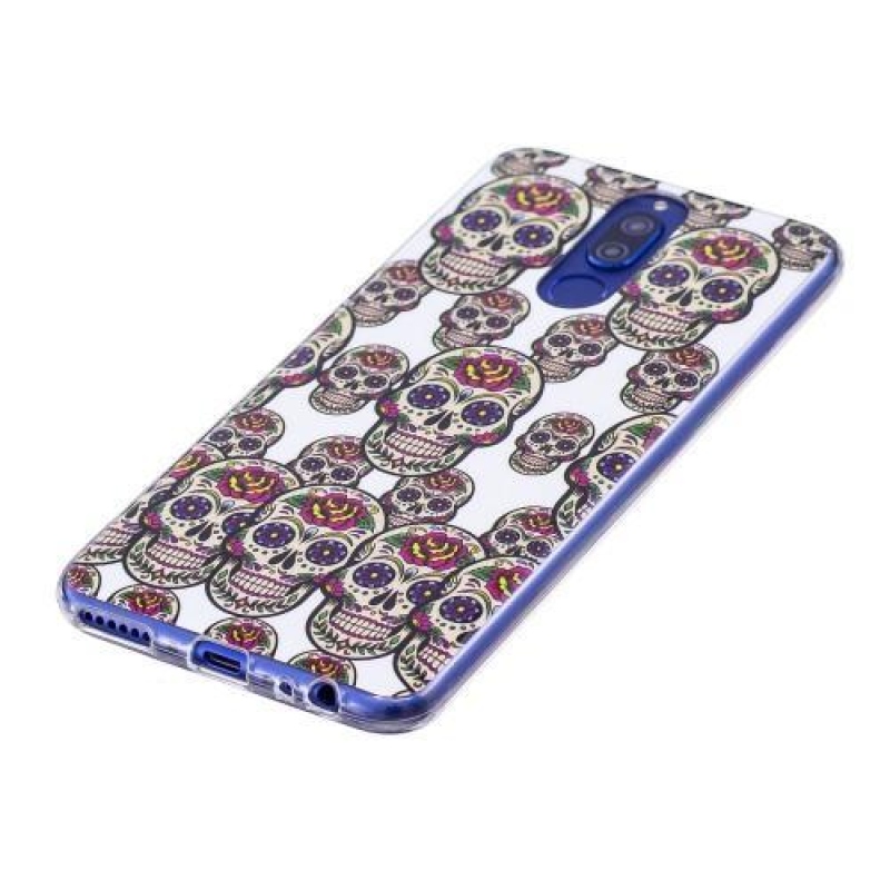Lumin gelový obal na Huawei Mate 10 Lite - lebky