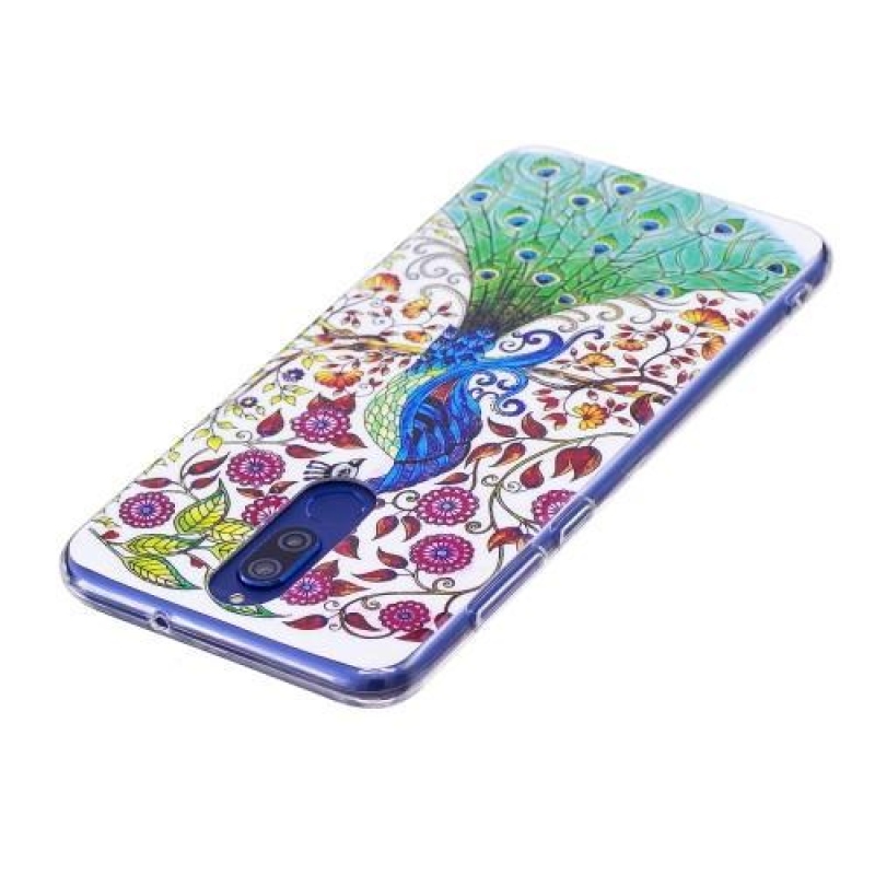 Lumin gelový obal na Huawei Mate 10 Lite - páv