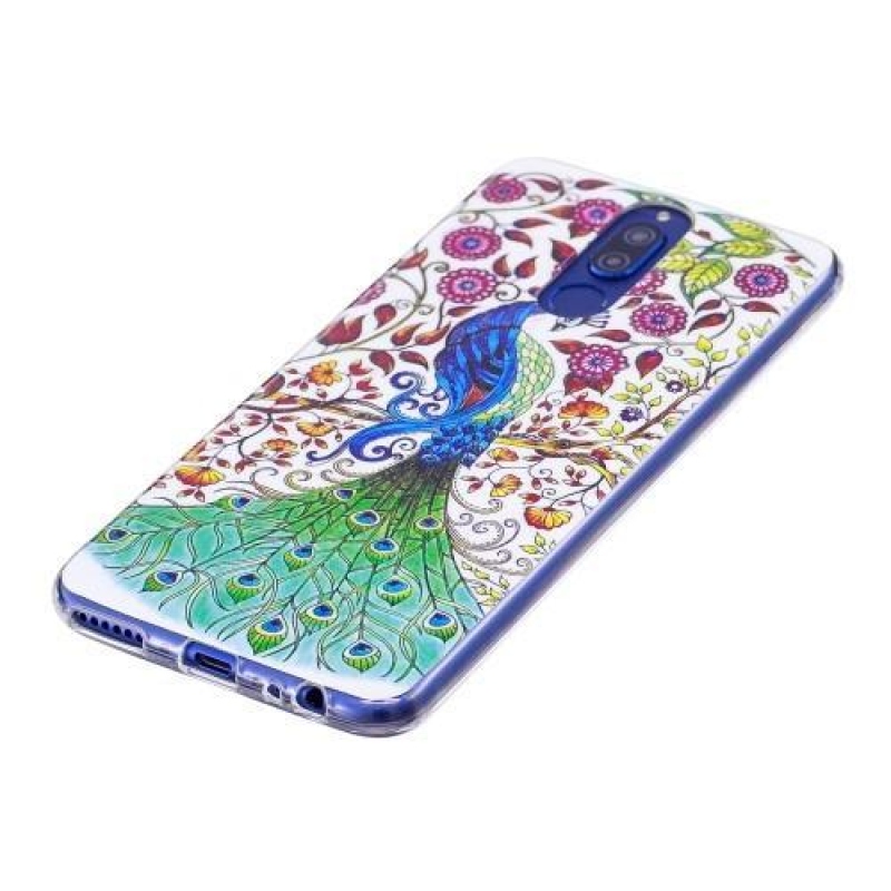 Lumin gelový obal na Huawei Mate 10 Lite - páv