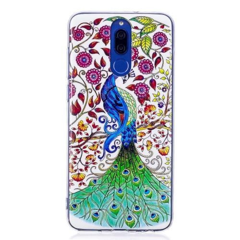 Lumin gelový obal na Huawei Mate 10 Lite - páv
