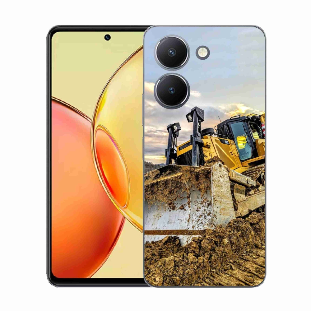 Gelový kryt mmCase na Vivo Y36 - bagr