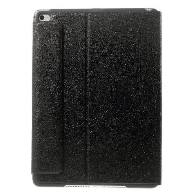 Luxy PU kožené pouzdro s texturou na iPad Air 2 - černé