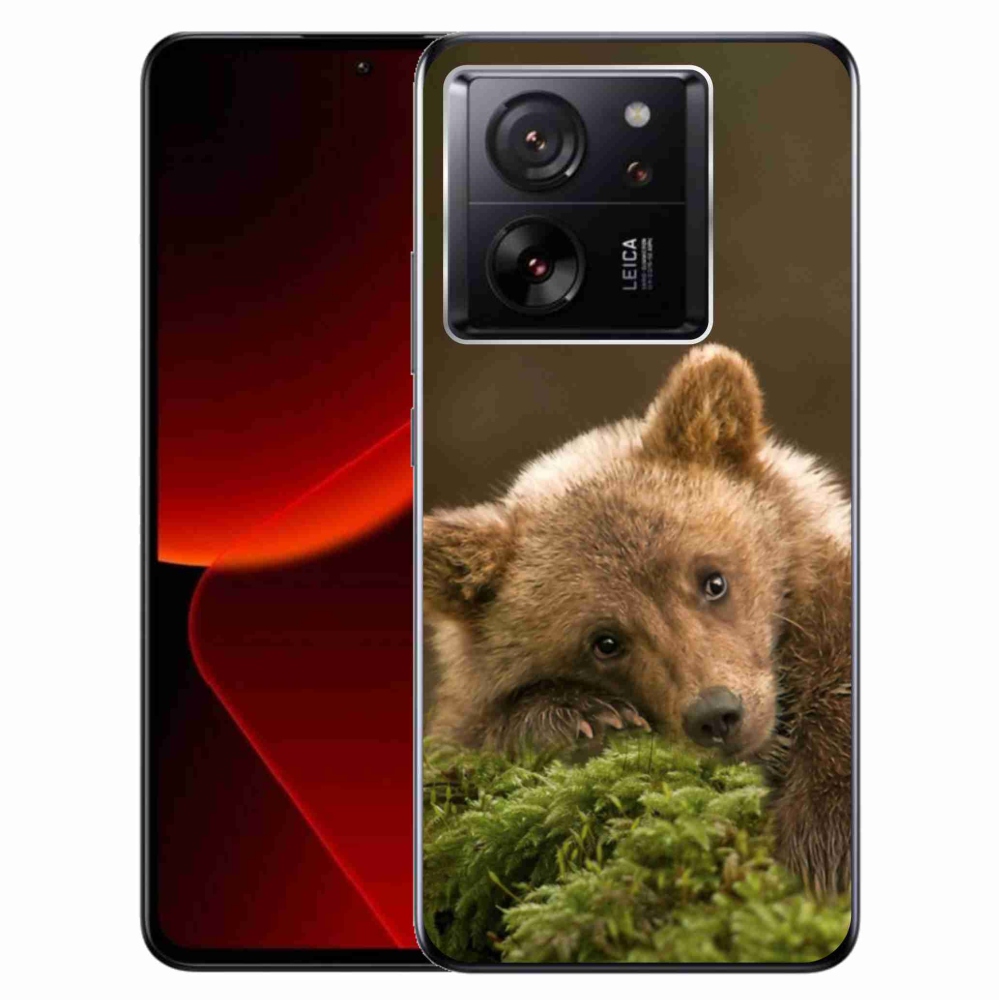 Gelový kryt mmCase na Xiaomi 13T/13T Pro - medvěd