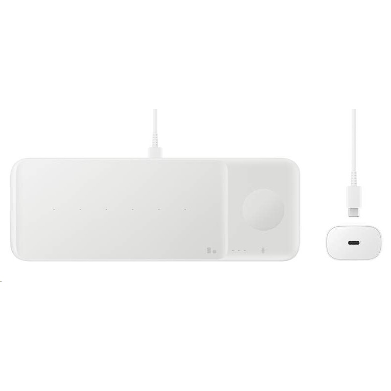 EP-P6300TWE Samsung Trio Position Bezdrátová Nabíječka White
