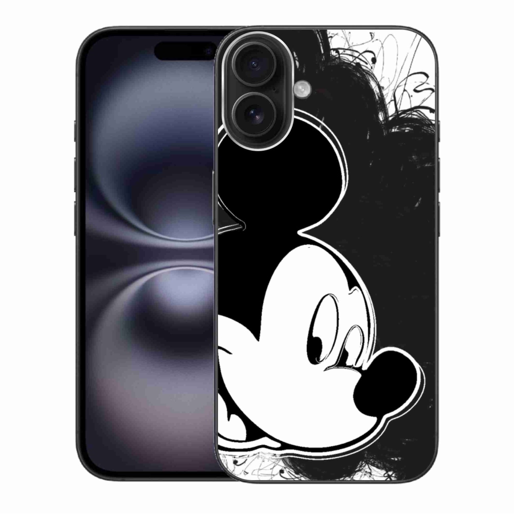 Gelový kryt mmCase na iPhone 16 Plus - mickey mouse 1