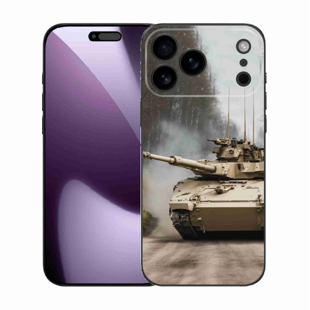 Gelový kryt mmCase na iPhone 17 Pro Max - tank 1