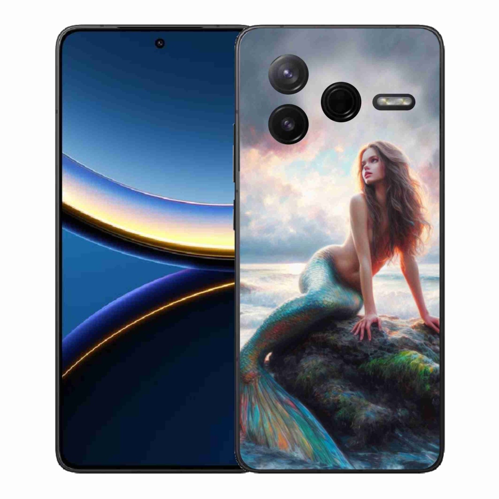 Gelový kryt mmCase na Xiaomi Poco F7 Pro - mořská panna