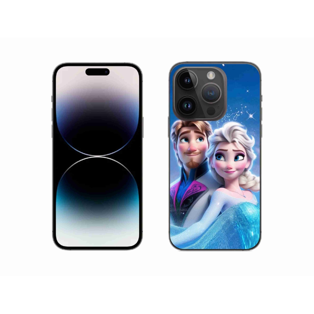Gelový kryt mmCase na iPhone 14 Pro 6.1 - ledové království 1