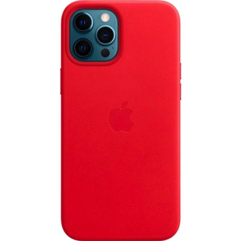 MHKJ3ZA/A Apple Kožený Kryt vč. Magsafe pro iPhone 12 Pro Max Scarlet