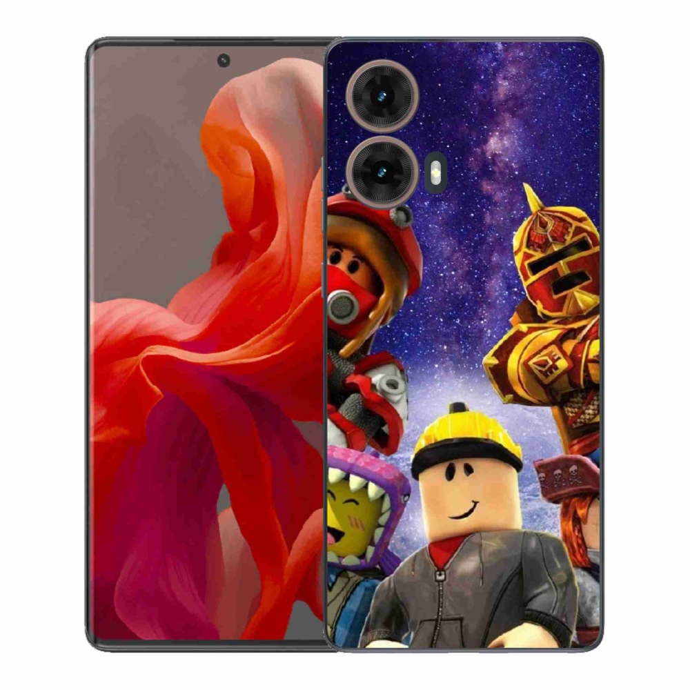 Gelový kryt mmCase na Motorola Moto G85 5G - roblox 3
