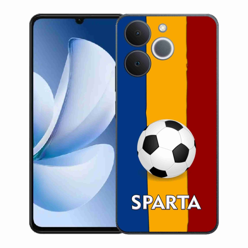 Gelový kryt mmCase na Realme Note 70T - fotbal 1