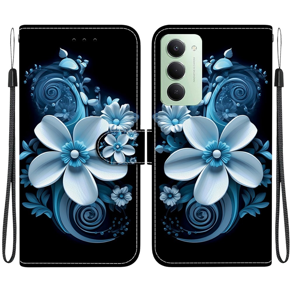 Versatile knížkové pouzdro na Xiaomi Redmi 15 4G (171mm) - orchidej
