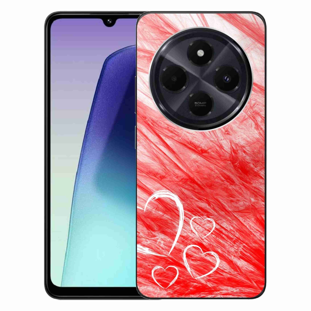 Gelový kryt mmCase na Xiaomi Redmi 14C/Poco C75 - heart