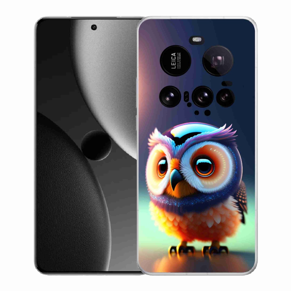 Gelový kryt mmCase na Xiaomi 15 Ultra - sovička
