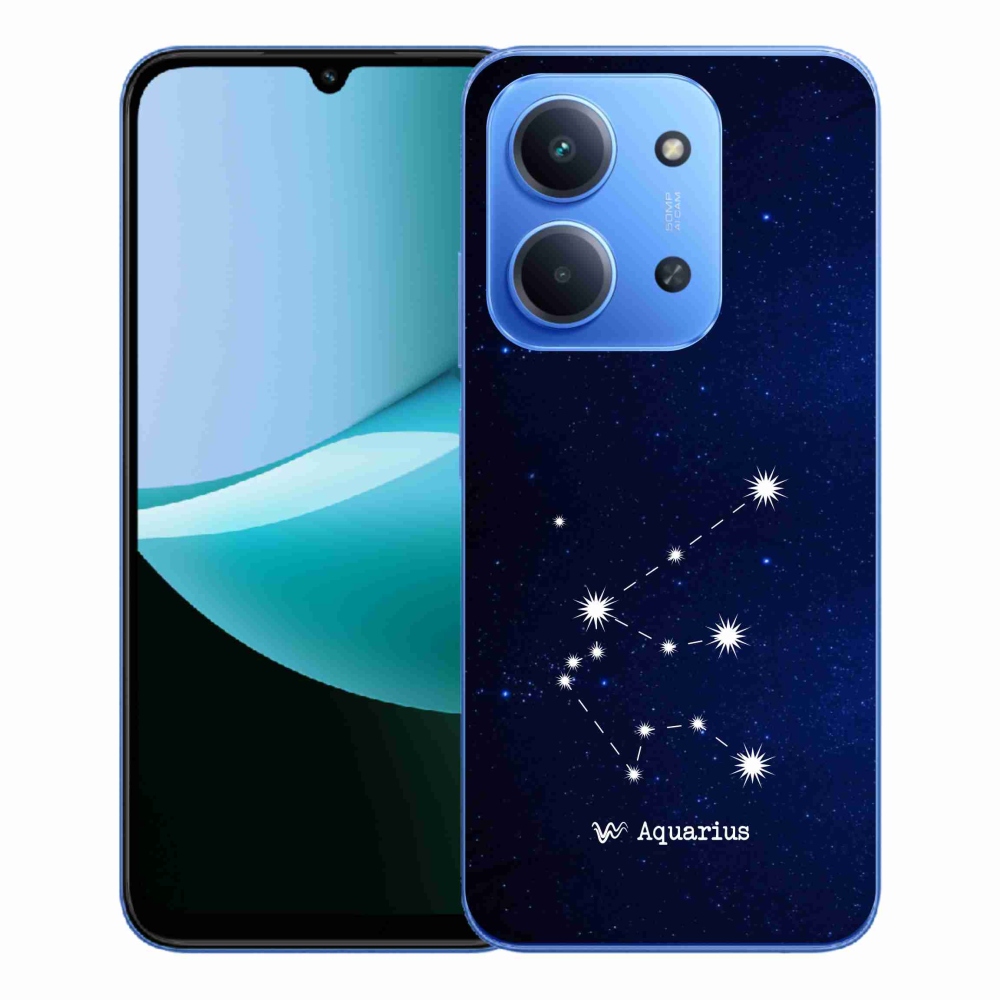 Gelový kryt mmCase na Xiaomi Redmi 15C 4G/5G (173mm) - souhvězdí Vodnáře