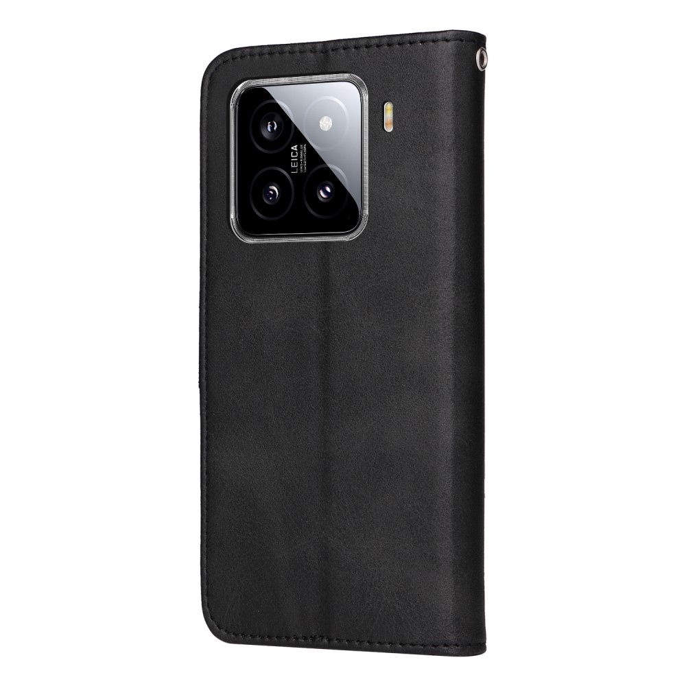 Clots knížkové pouzdro na Xiaomi 15 - černé