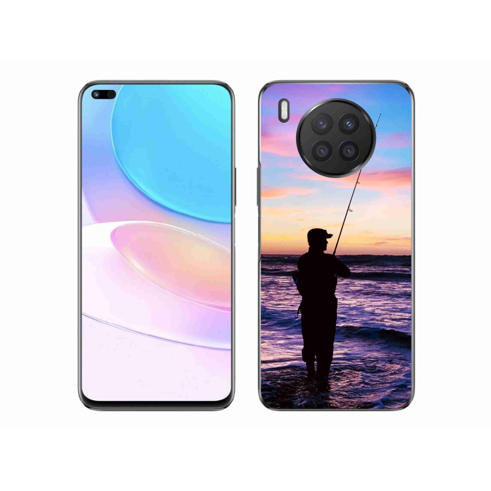 Gelový kryt mmCase na Honor 50 Lite - rybaření 1