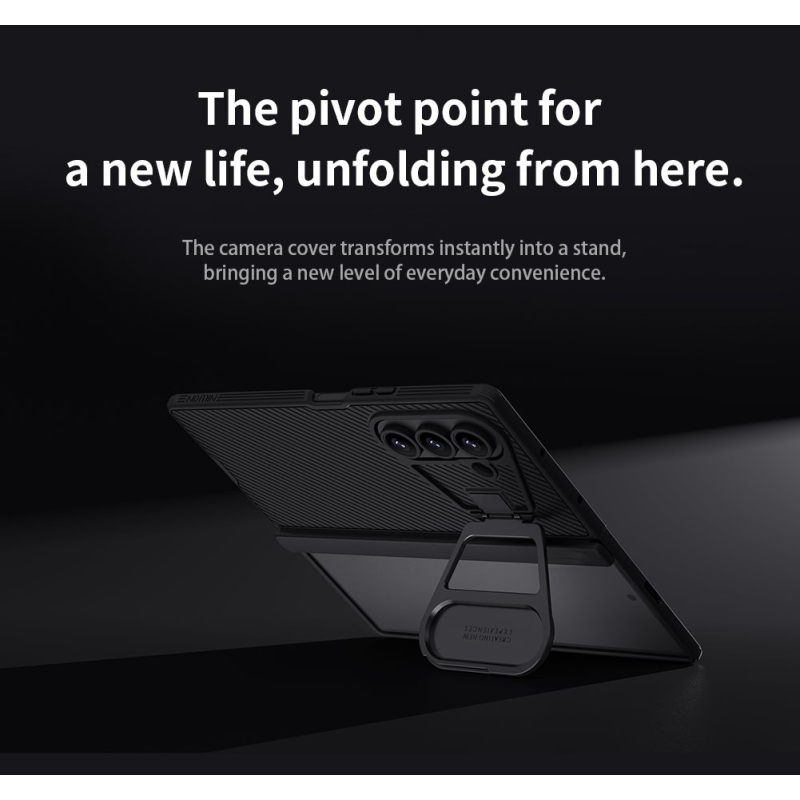 Nillkin CamShield Prop Magnetic Zadní Kryt pro Samsung Galaxy Z Fold 7 Black