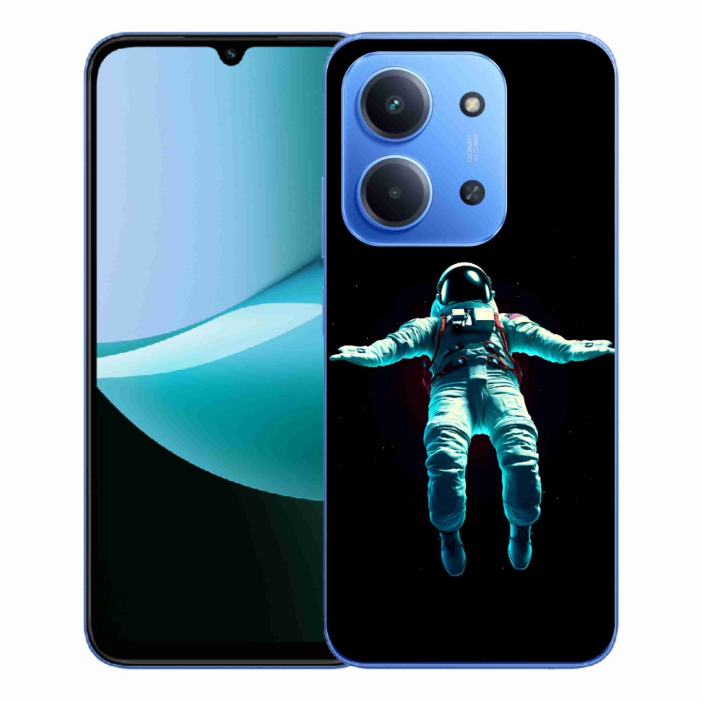 Gelový kryt mmCase na Xiaomi Redmi 15C 4G/5G (173mm) - kosmonaut