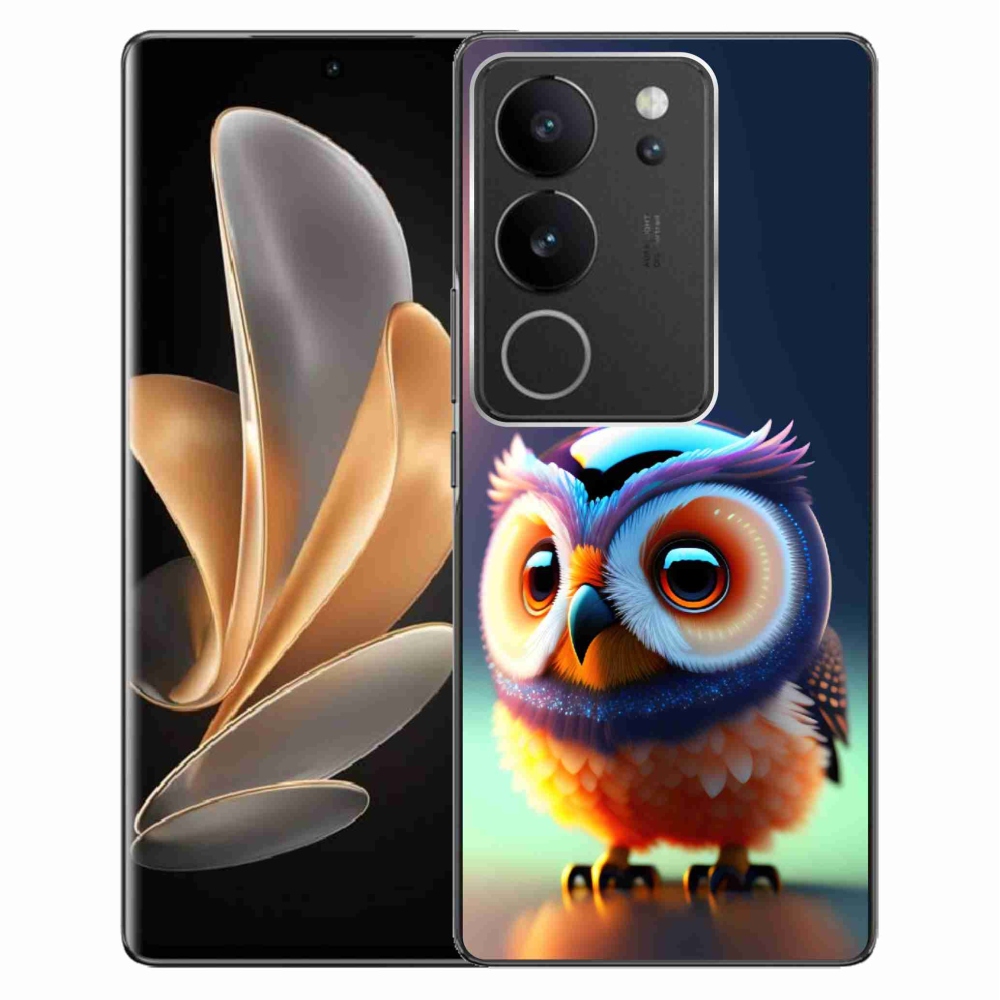 Gelový kryt mmCase na Vivo V29 5G - sovička
