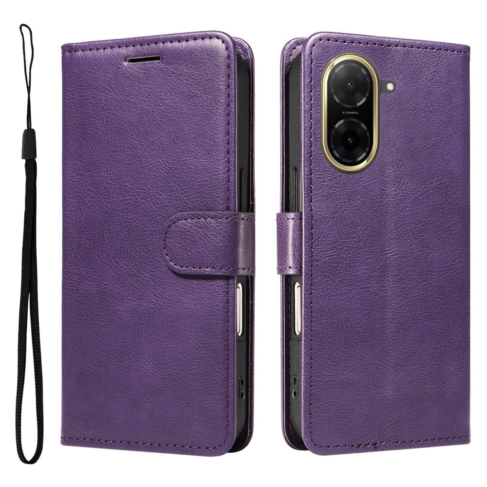 Wallet knížkové pouzdro na Xiaomi Redmi A5 (173.45x79.35x8.45mm) - fialové