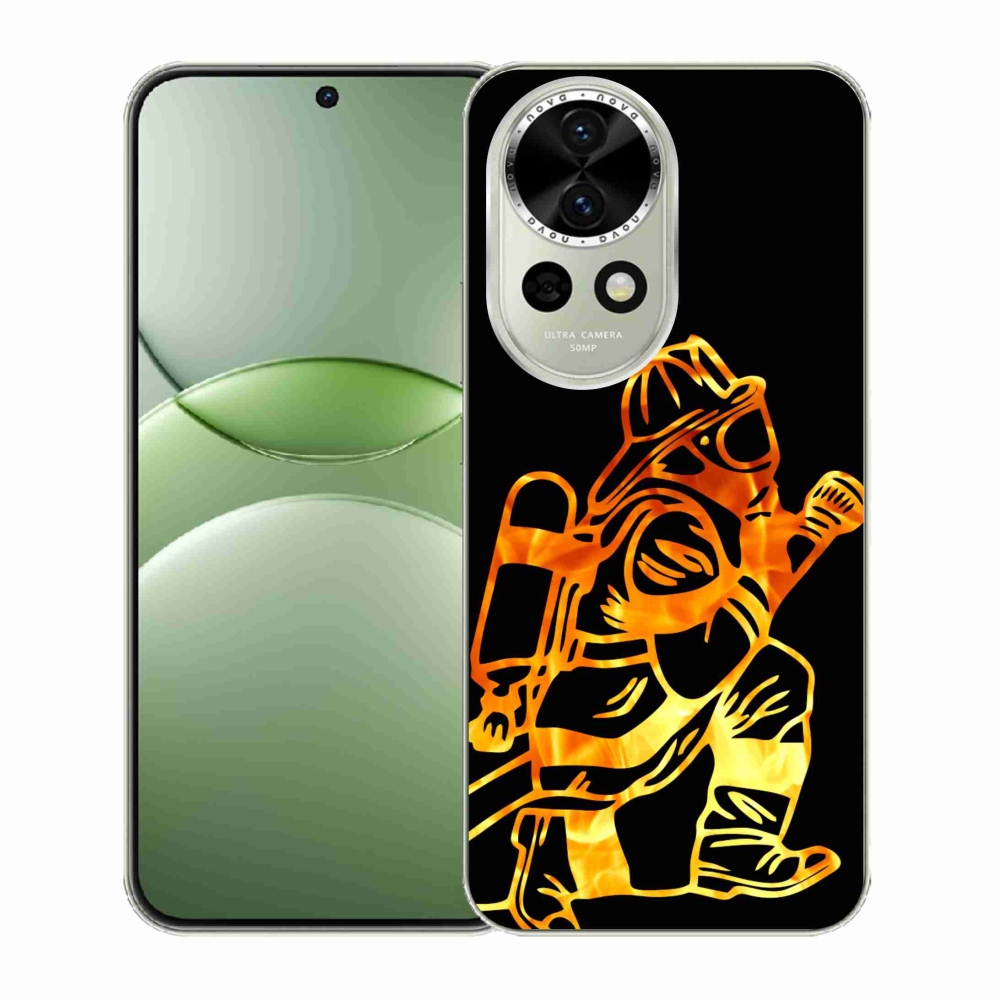 Gelový kryt mmCase na Huawei Nova 13 5G - hasič 1