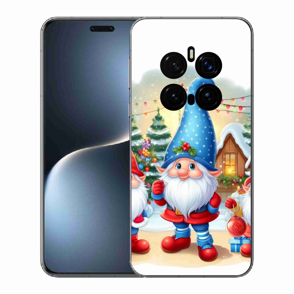 Gelový kryt mmCase na Honor Magic 7 Pro 5G - vánoční skřítci