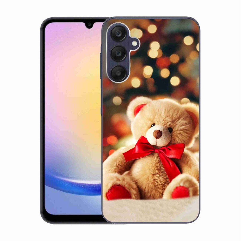 Gelový kryt mmCase na Samsung Galaxy A25 5G - plyšový medvídek