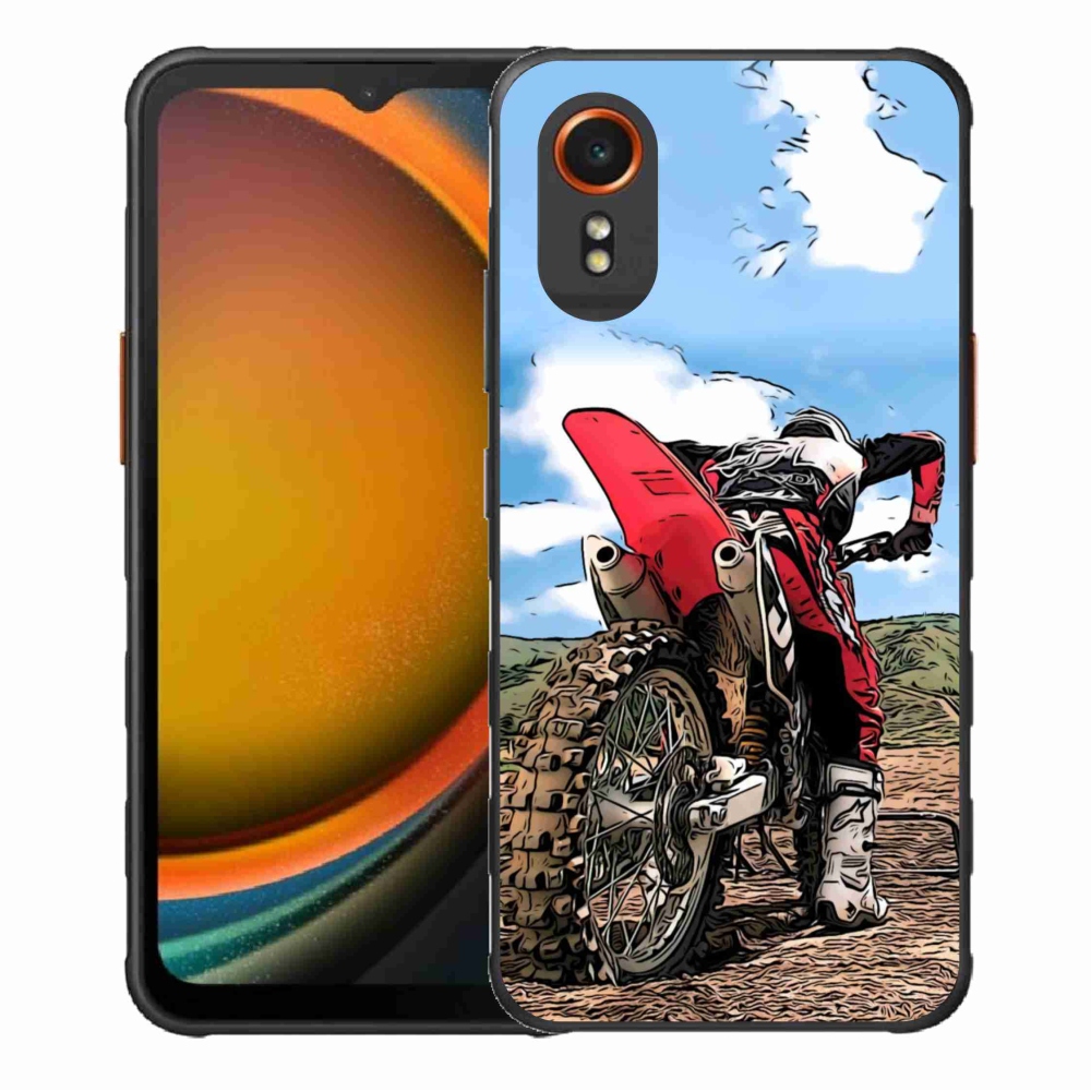 Gelový kryt mmCase na Samsung Galaxy Xcover 7 - moto