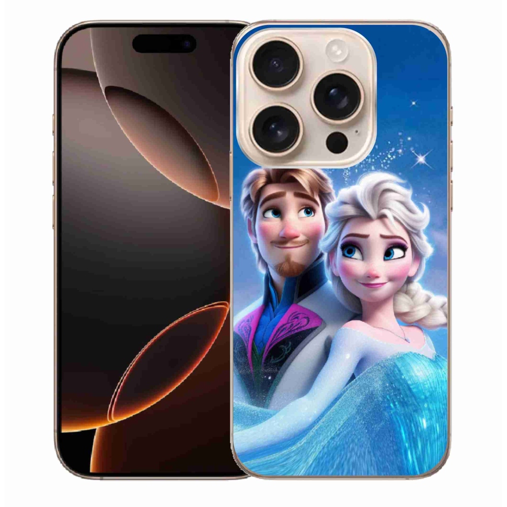 Gelový kryt mmCase na iPhone 16 Pro Max - ledové království 1