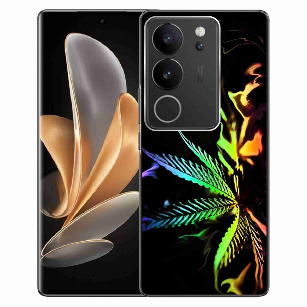 Gelový kryt mmCase na Vivo V29 5G - konopí 2