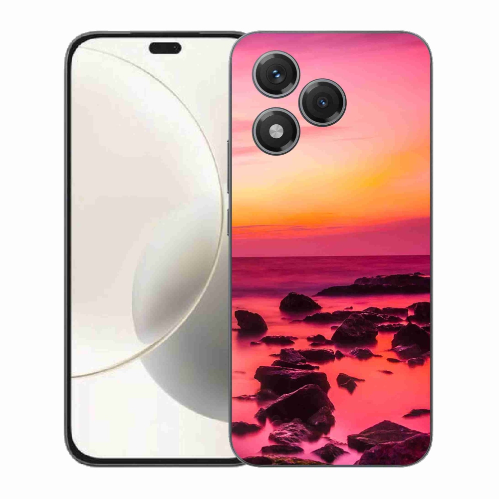 Gelový kryt mmCase na Honor 400 Lite - moře a záře