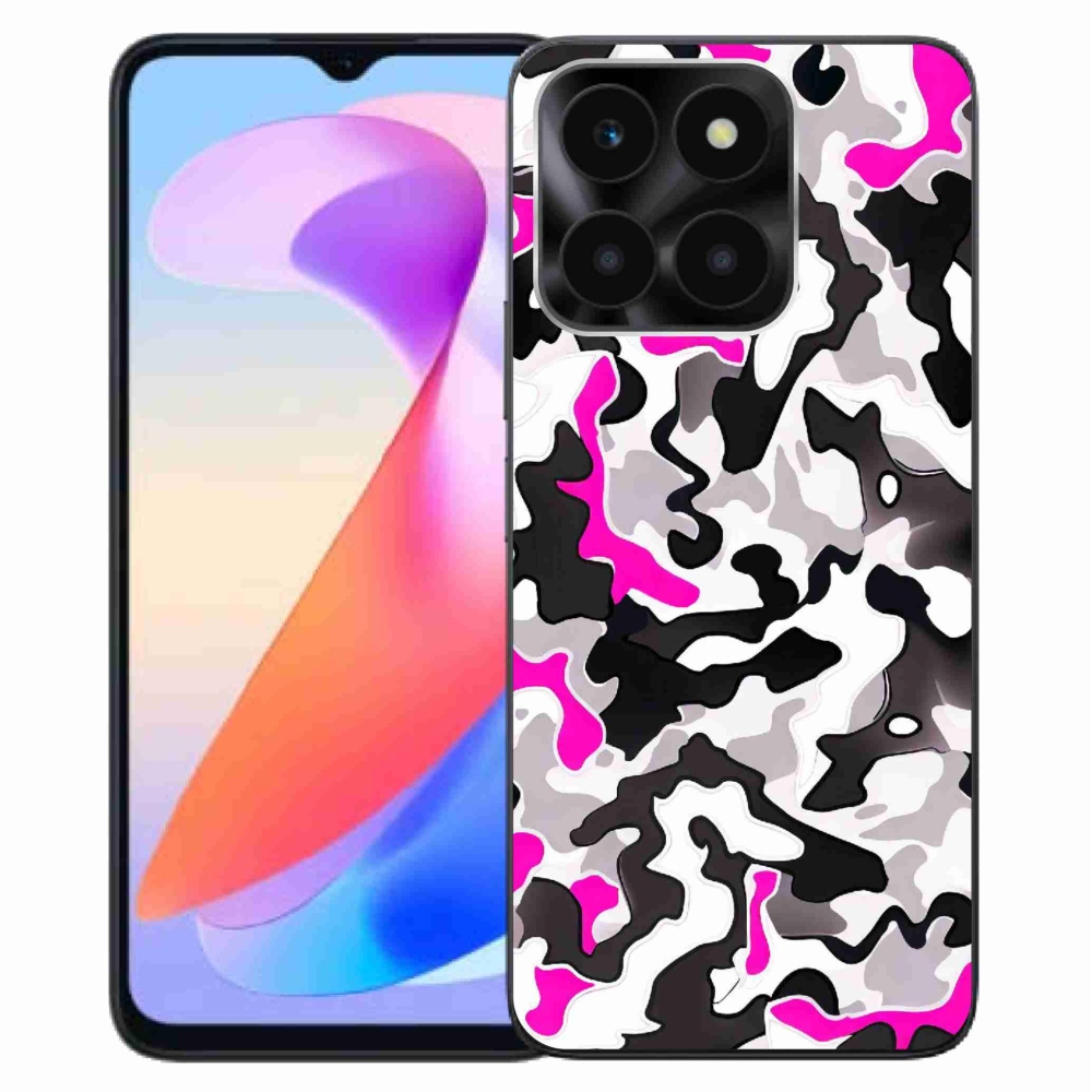 Gelový kryt mmCase na Honor X6a - maskáčový vzor 5