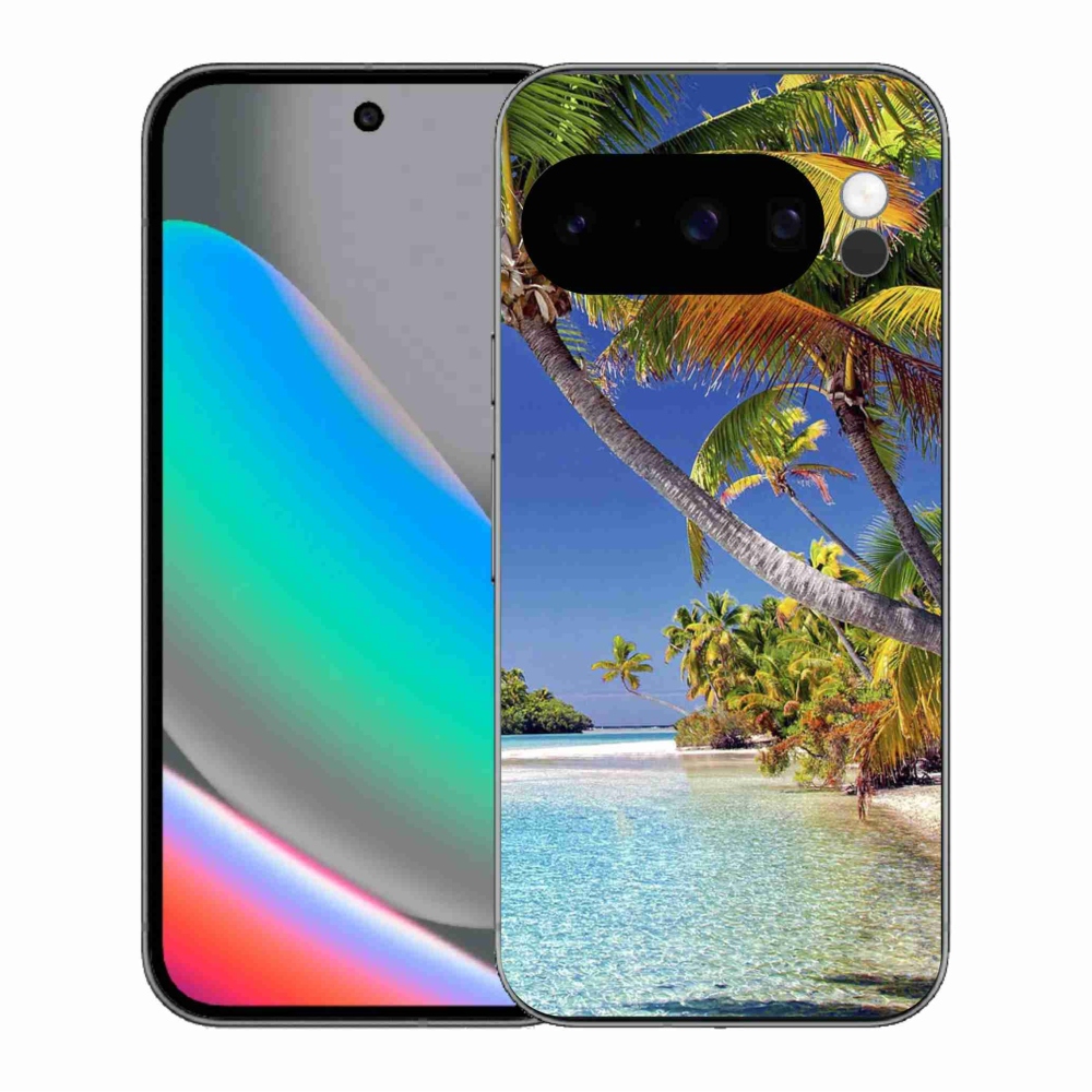 Gelový kryt mmCase na Google Pixel 10 Pro - mořská pláž