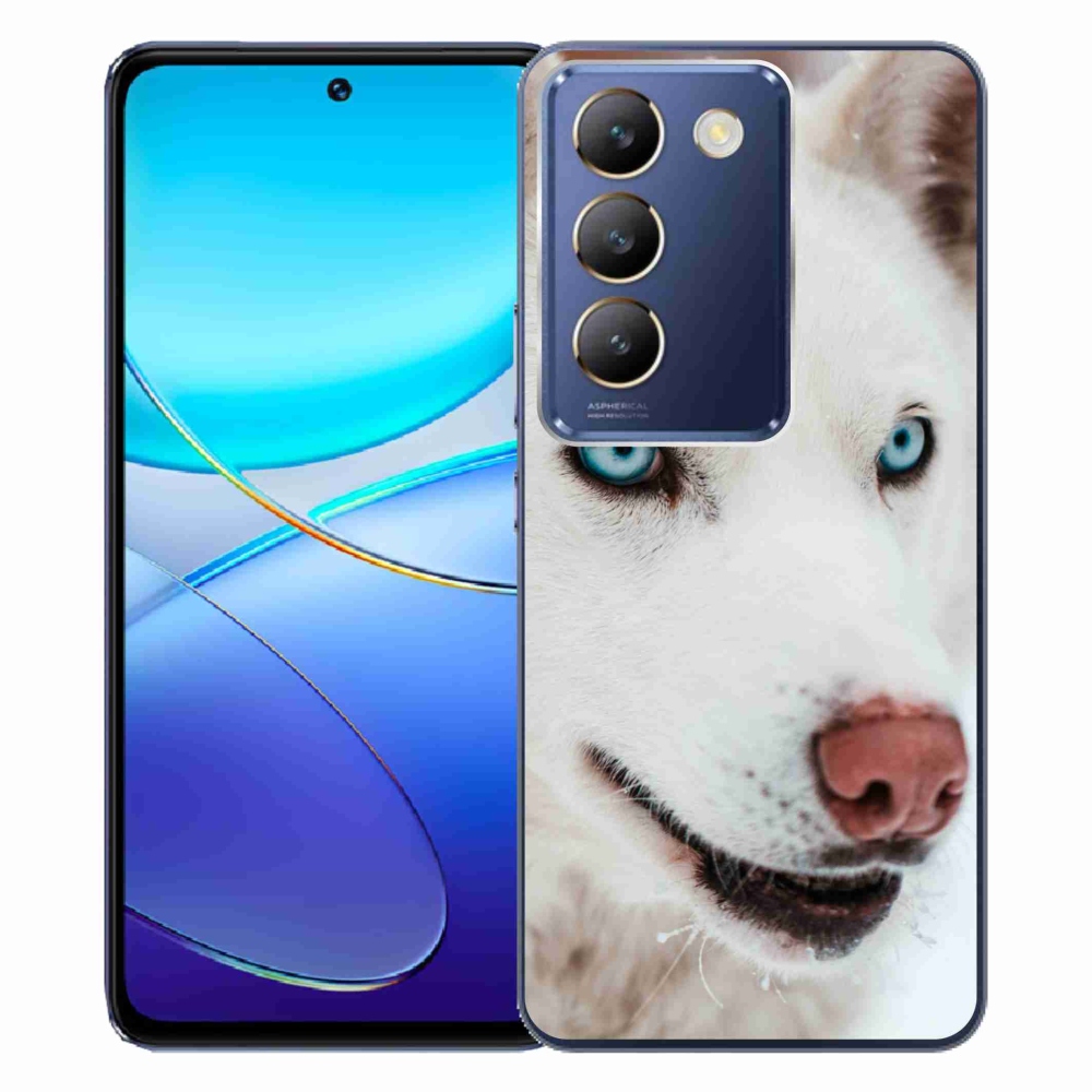 Gelový obal mmCase na Vivo V40 SE 4G/5G - psí pohled