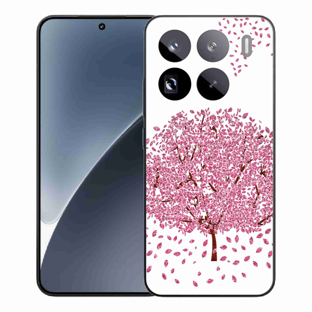 Gelový kryt mmCase na Xiaomi 15 Pro - kreslený strom s listy