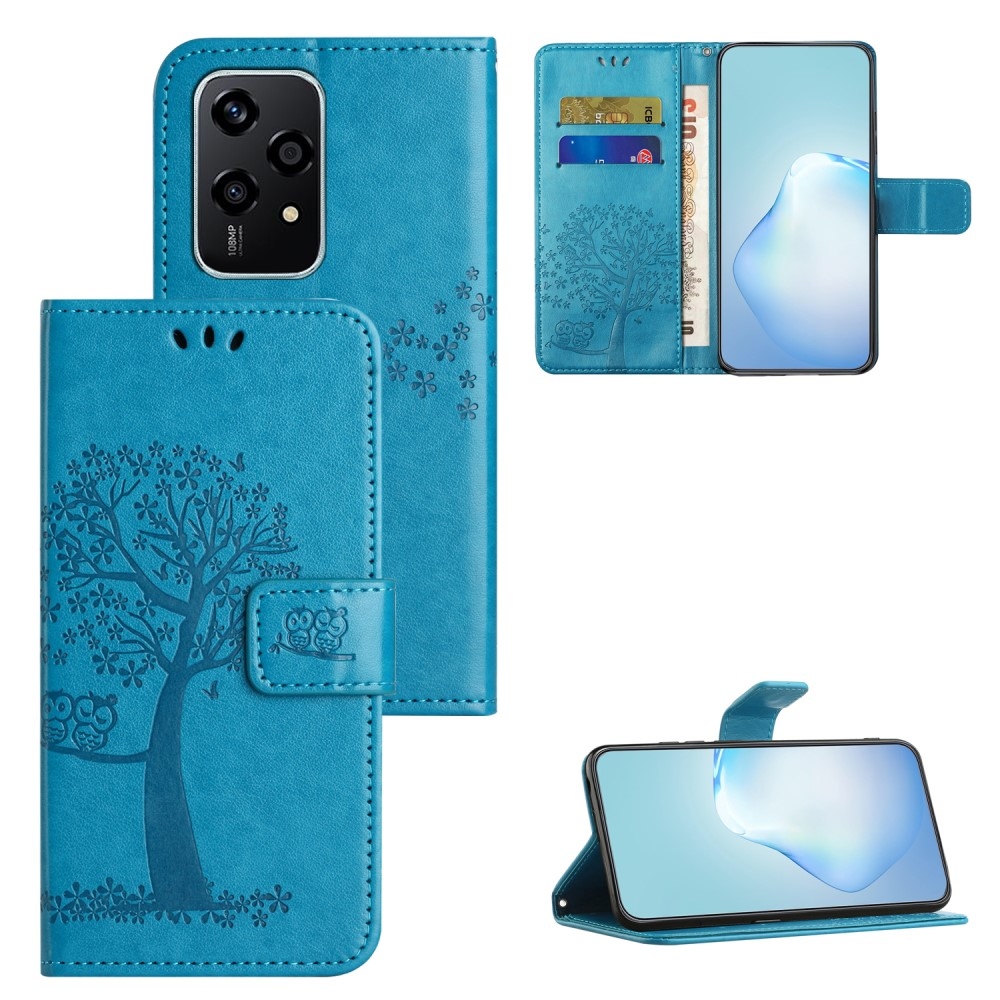 Tree knížkové pouzdro na Honor 200 Lite 5G - modré